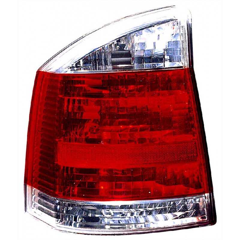 IPARLUX Piloto Luz Trasero Izquierdo - Color Blanco y Rojo 16532435