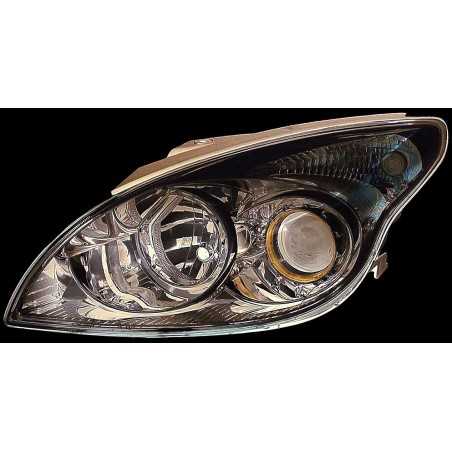 IPARLUX Faro piloto luz delantero izquierdo - principal eléctrico lado con fondo cromo H7+H1 11395401
