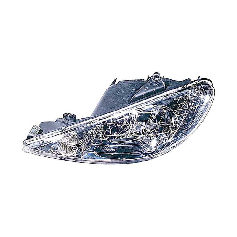 IPARLUX Faro Piloto Luz Delantero Izquierdo - Principal Eléctrico con Cristal Liso y Lente Transparente H7+H7 11544003