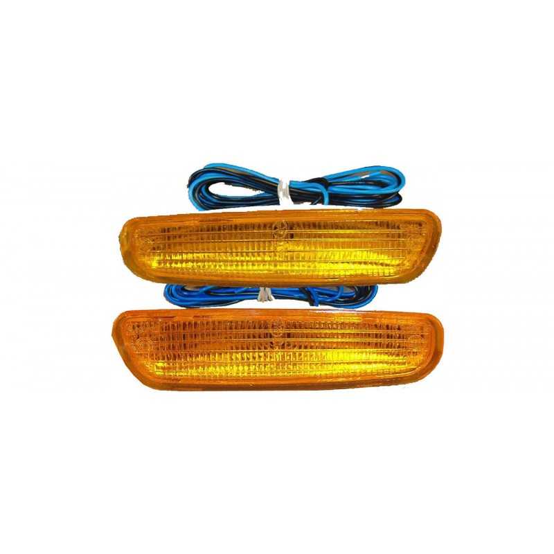 IPARLUX Piloto luz intermitente lateral delantero derecho con portalámparas incluido - Color ambar Marca 15924056