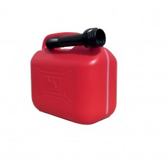 FASEBA Approved plastic gasoline can with level viewer 5L 08036