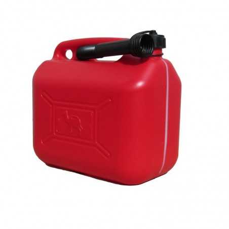 FASEBA Approved plastic gasoline can with level viewer 10L 08037