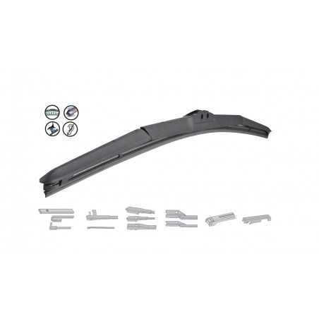 CARPRISS Limpiaparabrisas flexible grafito HIBRIDO 58 CM/23" (1U) 79040258