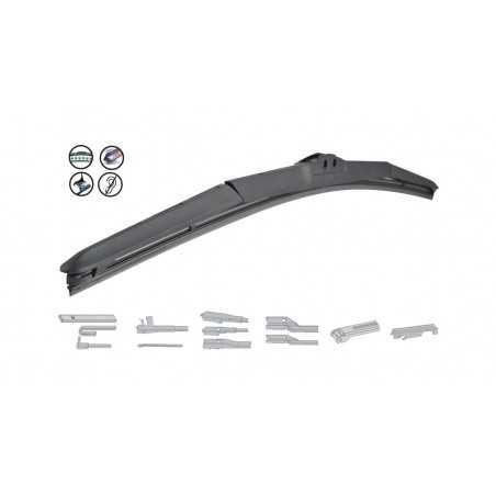 CARPRISS Limpiaparabrisas flexible grafito HIBRIDO 48 CM/19" (1U) 79040248