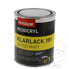 FEYCOLOR Clear matt varnish 2K 1000 ML
 REDOCRYL HS 181 565.30.37