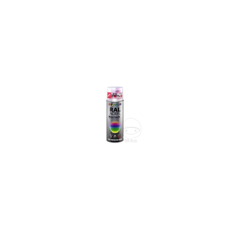 DUPLI-COLOR Clear matt varnish RAL 1K 400 ML 582.00.70