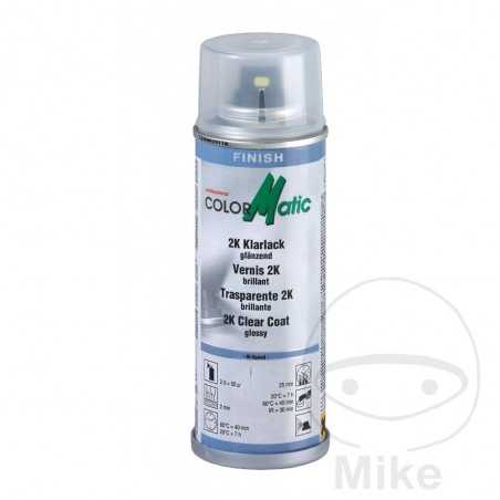 COLORMATIC Transparent gloss varnish with hardener for water base 2K HI-SPEED 200 ML 582.84.13