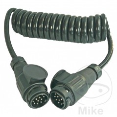 Trailer connection cable 2 plugs 13 poles 12V
 3 M 146.00.33