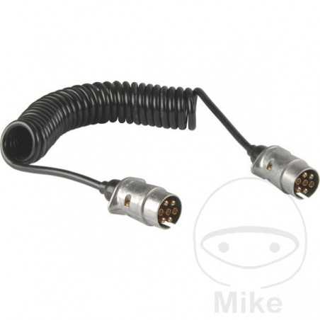 Cable de conexión remolque 2 enchufes 7 polos 12V
4 M 146.74.71
