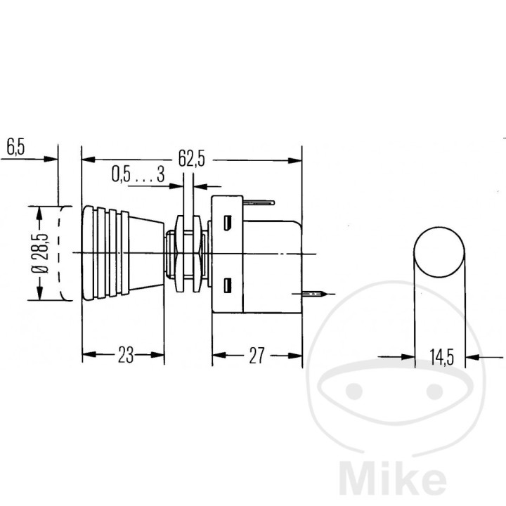 Traction switch cable 145.23.82