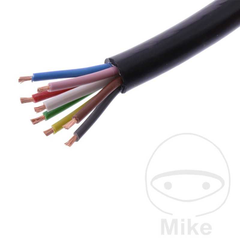 Automotive electrical cable 8X1.5 2.5 M 157.04.10
