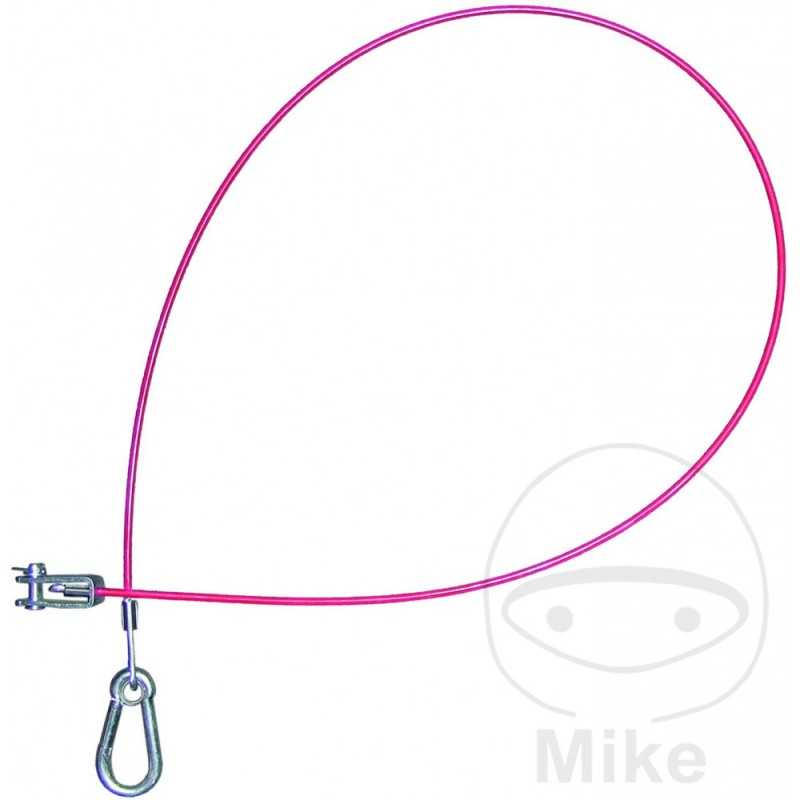 Cable de seguridad con gancho y anillo 1.200 MM 338.04.25