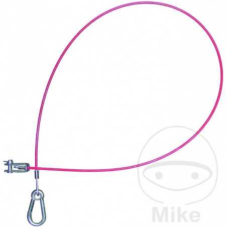 Cable de seguridad con gancho y anillo 1.200 MM 338.04.25