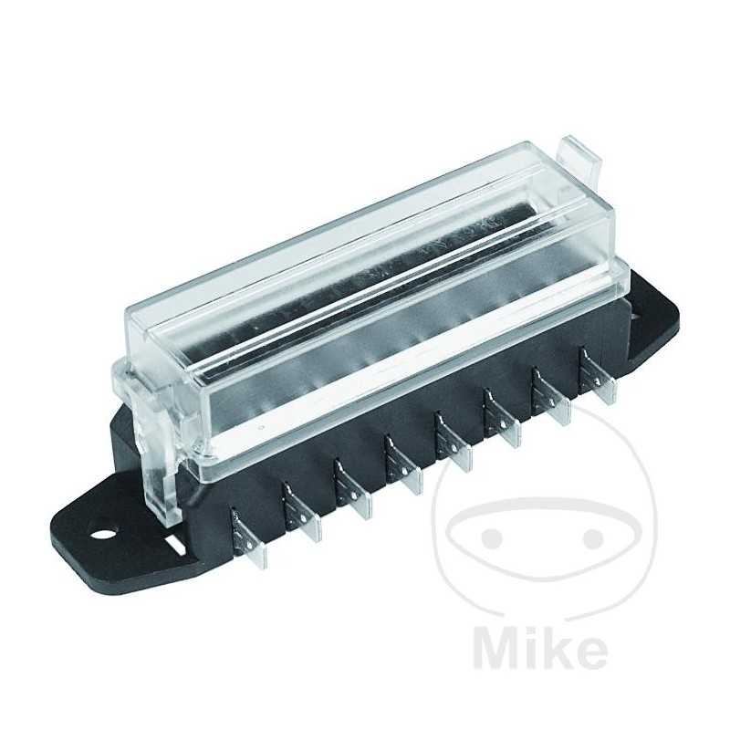 Flat fuse box
 8 poles 158.24.10