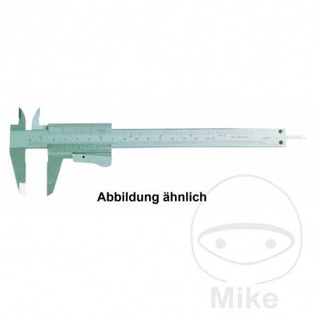 Calibrador analógico con boton de bloqueo 200 MM 647.00.74