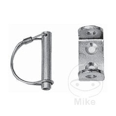 Bisagra con perno y clip de resorte BOCK 12 MM 338.82.04