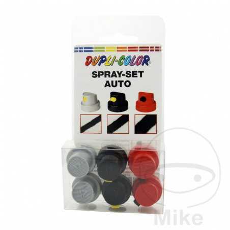 DUPLI-COLOR Kit 6 spray heads 581.53.10