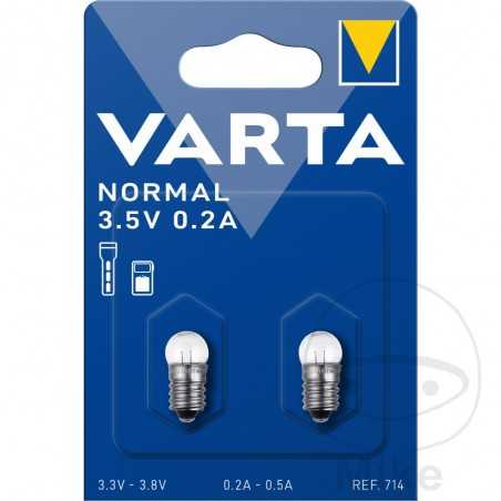 VARTA Blister 2 bulb lamps 714 - 3.5 V
 0.2 A 156.00.26