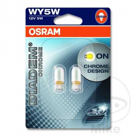 OSRAM Blister 2 lámparas bombilla 12V 5W W2.1X9.5D 
DIADEM CHROME 159.00.01