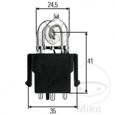 HELLA xenon bulb X1 12/24 V 159.00.68