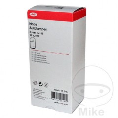 JMP Box of 10 bulb lamps 12V 10W BA15S 
NAOS 159.00.97