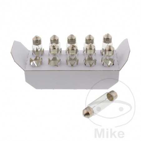 JMP Box of 10 bulb lamps 12V 10W SV8.5-8 
NAOS 159.00.98