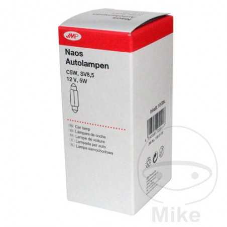 JMP Box of 10 bulb lamps 12V 5W S8 36LG C5W NAOS 159.01.00