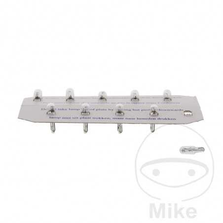 JMP Box of 10 bulb lamps 12V 1.2W W2X4.6 T5 NAOS 159.01.02