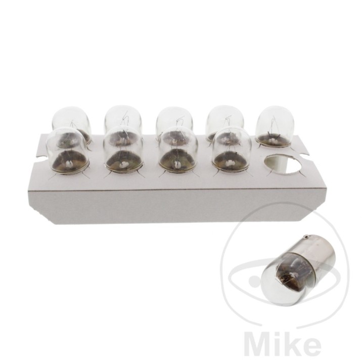 JMP Box of 10 bulb lamps 24V5W BA15S 
R5W NAOS 159.01.08