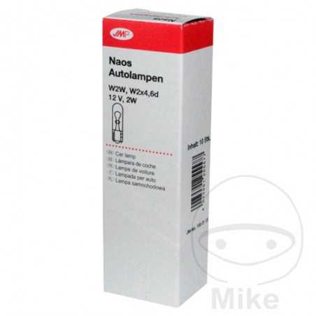 JMP Caja 10 lámparas bombilla 12V 2W W2X4.6D T5 NAOS 159.01.13