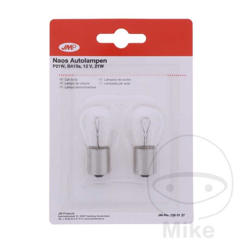 JMP Blister 2 lámparas bombilla 12V 21W BA15S P21W 159.01.27