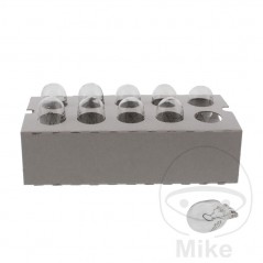 JMP Box of 10 bulb lamps 12V 16W W2.1X9.5 
NAOS 159.01.51
