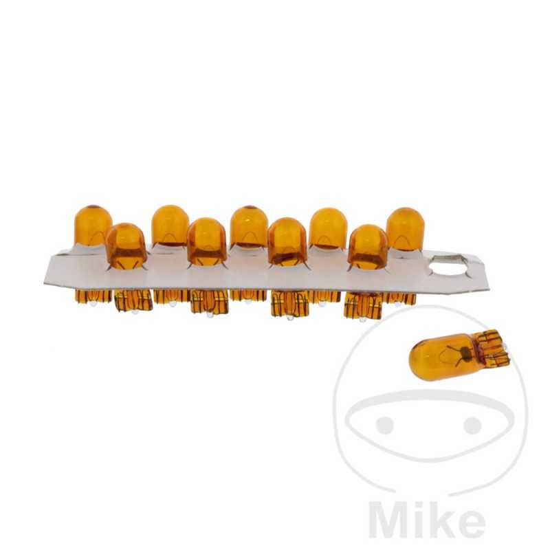 JMP Box of 10 bulb lamps 12V 5W W2.1X9.5D NAOS 159.01.52