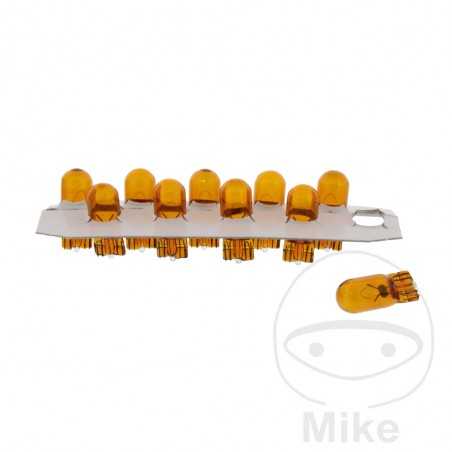 JMP Box of 10 bulb lamps 12V 5W W2.1X9.5D NAOS 159.01.52