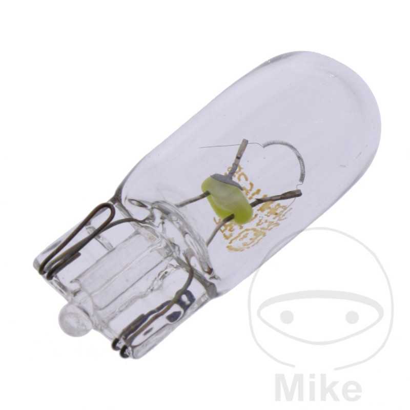 JMP glass base bulb 12V 5W W2.1X9.5D 
LONG LIFE 159.01.97