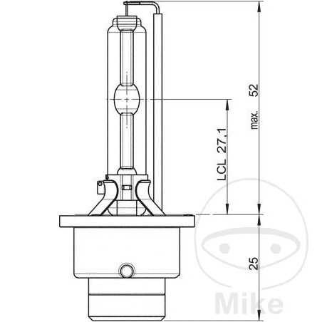OSRAM xenon bulb 35W D4S P32D 159.02.23
