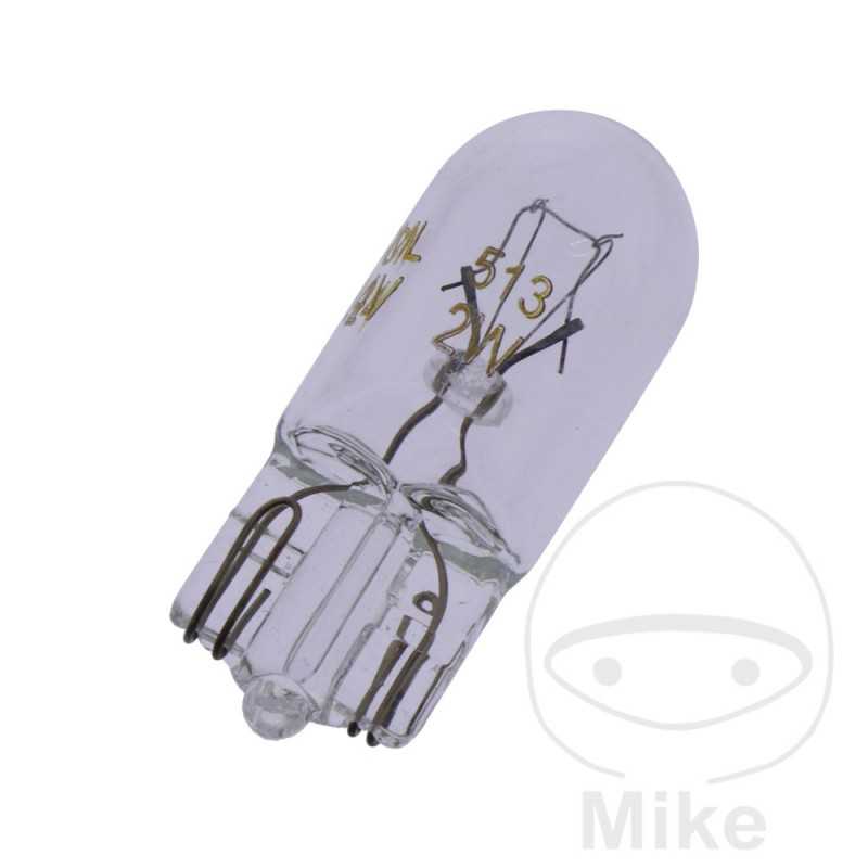 JMP glass base bulb 24V 2W W2.1X9.5D 159.02.28