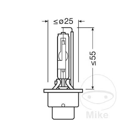 OSRAM xenon bulb 35W D2R 
COOL BLUE INTENSE NEX GEN 159.02.55