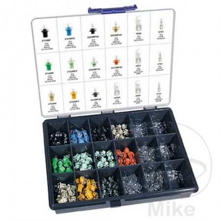 OSRAM Box of 180 assorted bulbs lamps 12V MW 159.03.97