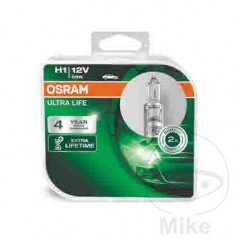 OSRAM Blister 2 bulb lamps for car H1 12V 55W DUOBOX 
ULTRA LIFE 159.16.27