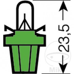 OSRAM Bombilla base plástica 12V 2W B8.5D ORIGINAL 159.46.47