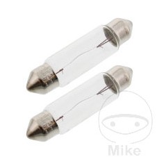 OSRAM Blister 2 lámparas bombilla para coche 12V 10W SV8.5-8 
 FESTOON 159.79.54