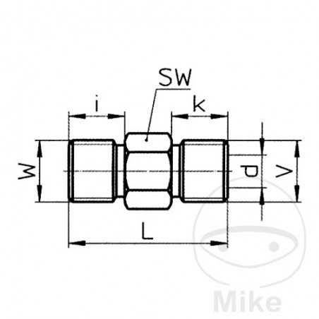 EWO double nozzle 1/2-1/2 656.08.41