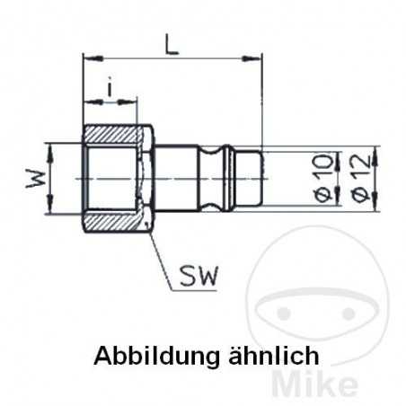 EWO Galvanized female threaded nipple G 1/2 656.52.87