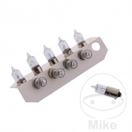 JMP Caja 10 lámparas bombilla 12V 6W BAX9S 705.01.83