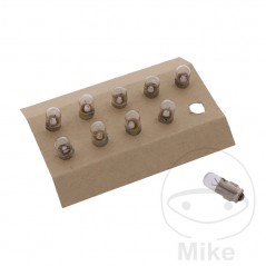JMP Box of 10 bulb lamps 6V 0.6W 
BA7S 705.01.84