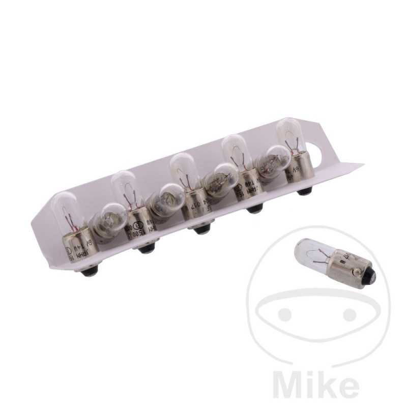 JMP Box of 10 bulb lamps 6V 4W 
BA9S 705.01.89