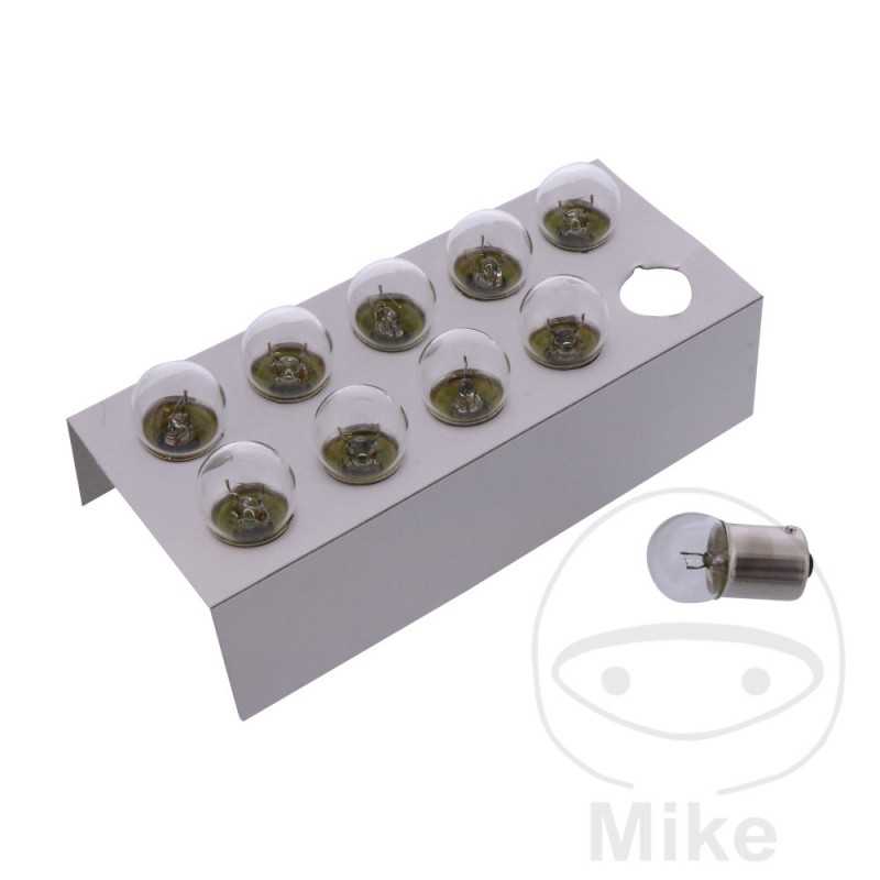 JMP Box of 10 bulb lamps 6V 5W 
BA15S 705.01.90