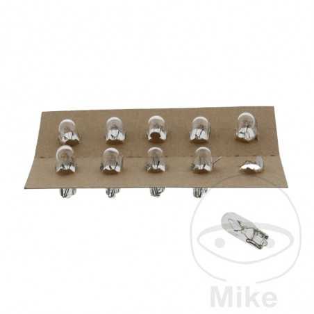 JMP Box of 10 bulb lamps 12V 3W 
W2.1X6.5D 705.01.96