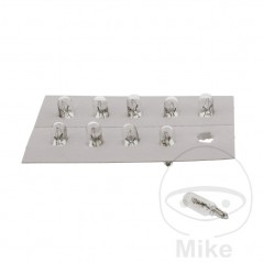 JMP Box of 10 bulb lamps 12V 1.7W 
W2.1X6.5D 705.01.97